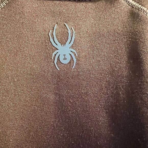 Spyder Active brown 1/4 zip athletic Women’s size XL top - Picture 8 of 8
